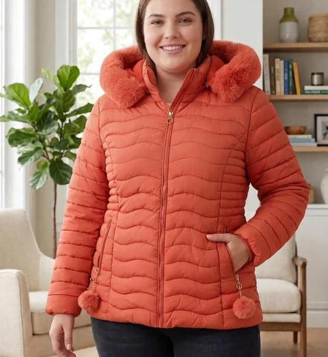 Campera con Piel  Especial
