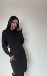 Vestido Largo Polera