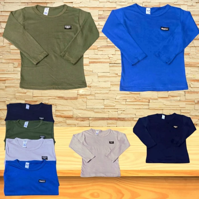 Remera Nene Algodon Cuerito
