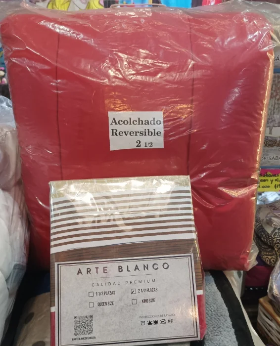 Juego de Sábanas + Acolchado