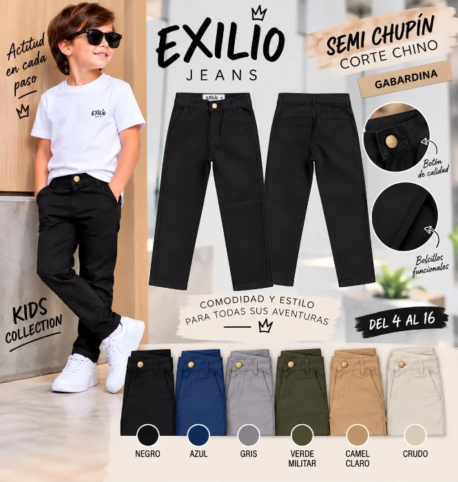 Pantalón Corte Chino Nene
