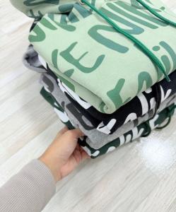 Buzo Nk Full Estampado Friza Peinada - Miniatura 3