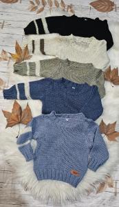 Sweater M/rayado Lana Bebe