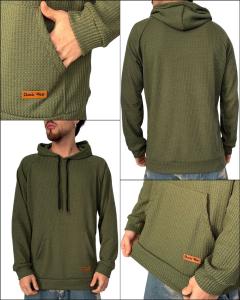Buzo de Hombre Waffle Frisado