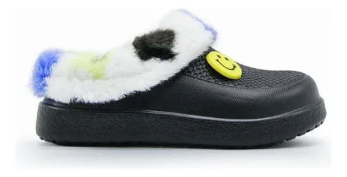Pantufla Harenna de Niños Liviana con Corderito Art.244 - 244%20NEG.jpg
