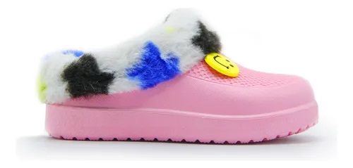 Pantufla Harenna de Niños Liviana con Corderito Art.244 - 244%20ROSA.jpg