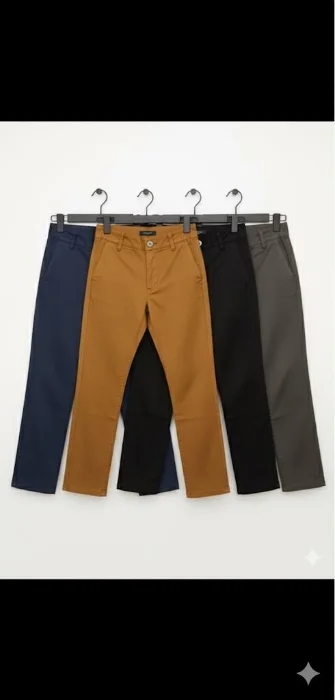 Pantalon Niño Gabardina Corte Chino