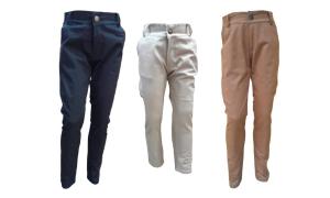 Pantalon Niño Gabardina Corte Chino - Miniatura 2
