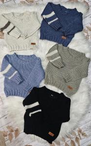 Sweater de Bebé Lana M/rayado