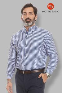 Camisa Rayada Talle Comun