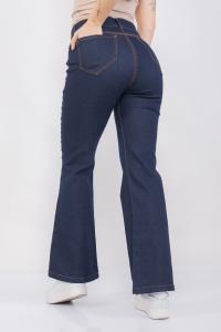 Jeans Oxford Elastizado Azul - Miniatura 2