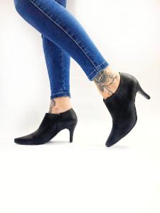 Art Queen Botineta Taco Fino 6cm Negro - Miniatura 3