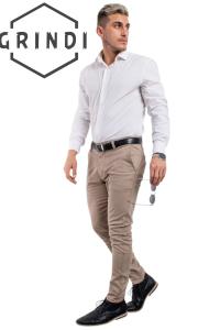 Pantalón  Corte Chino Gabardina Primera Calidad - Miniatura 3
