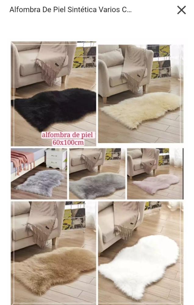 Variedad de Alfombras Nórdicas de Piel - Imagen 3