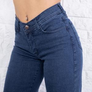 Wide Leg Azul Elastizado - Miniatura 2