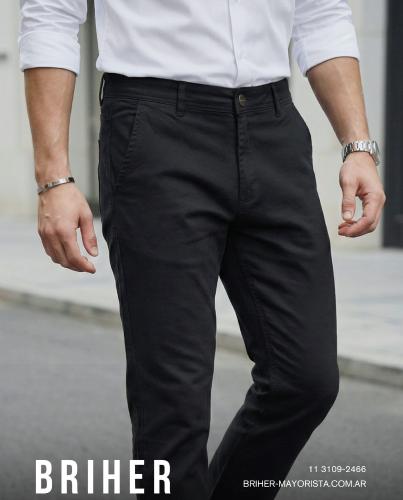 Pantalón Chino de Gabardina