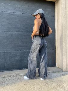 Wide Cargo Selena Gray