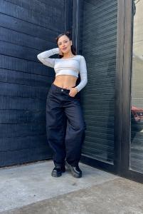 Baggy Liso Black