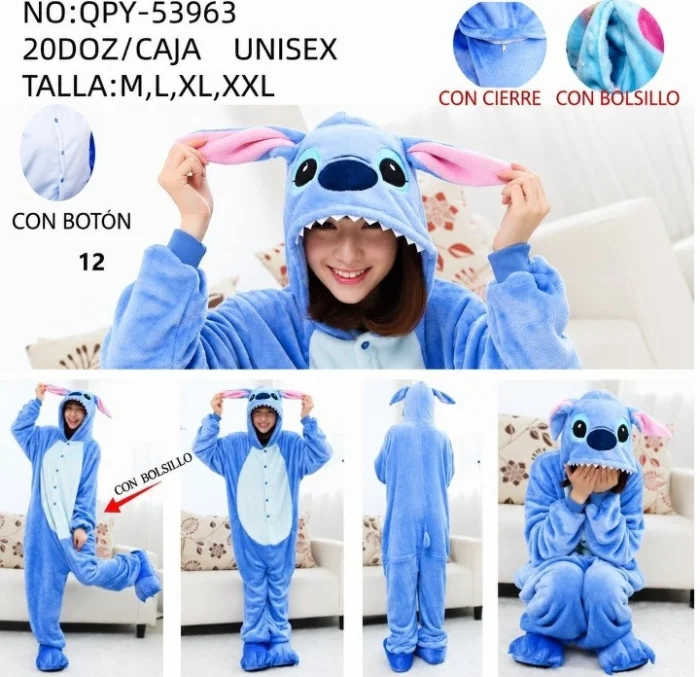 Pijamas de Diño Rosa