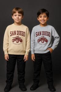 Buzo Friza Cuello Redondo "san Diego" Niño - Miniatura 3