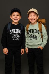 Buzo Friza Cuello Redondo "san Diego" Niño - Miniatura 4