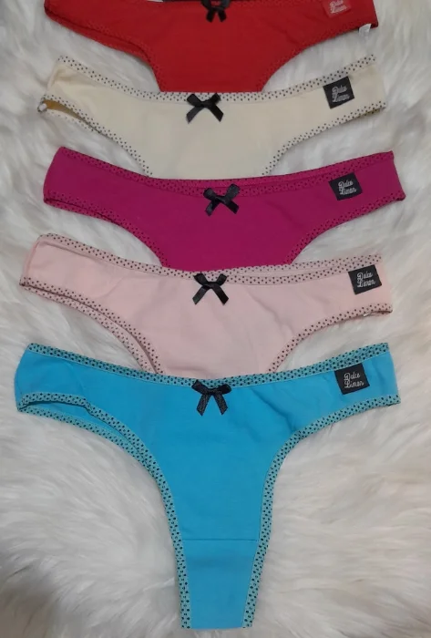 Bombacha Colaless Talle Maxi y Unico 1 al 5 Dulce Limon