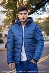 Salvador - Campera Inflable Azul