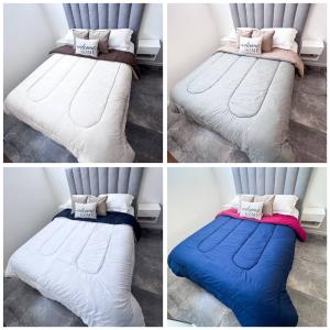 Acolchados Lisos Reversibles