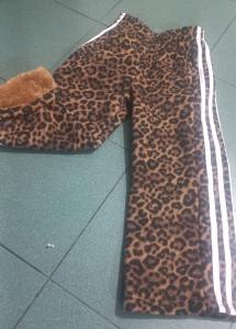 Pantalones 3 Tiras Animal Print con Piel - Miniatura 2