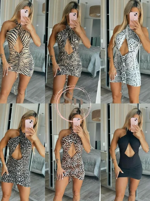 Vestido Frunce