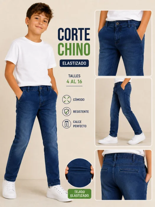 Corte Chino Jean Niño