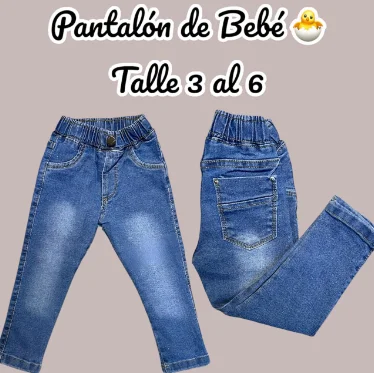 Pantalon Clasico Bebe