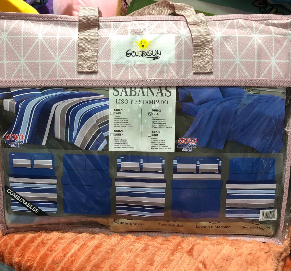 2 en 1 Sabanas Goldsun - Imagen 2