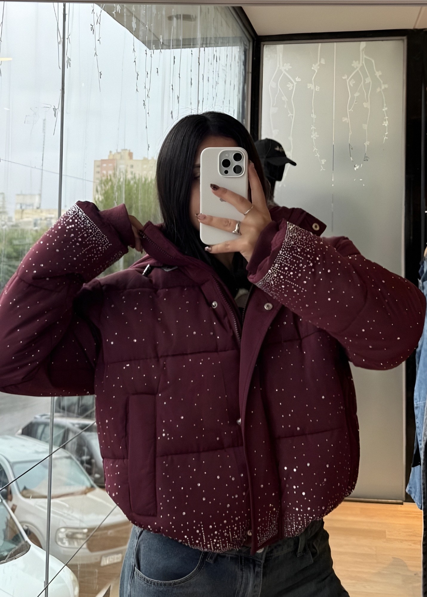 Campera Puffer Brillo - Imagen 2