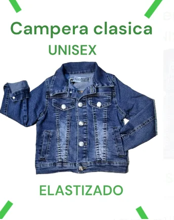 Campera de Jean Unisex