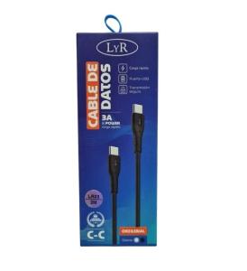 Cable Tipo C a C 2m (3a)