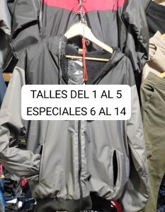 Campera Rompeviento con Polar Talles Especiales - Miniatura 4
