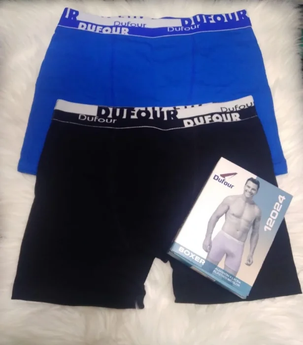 Boxer con Elástico - Algodon Dufuor  Art 12024