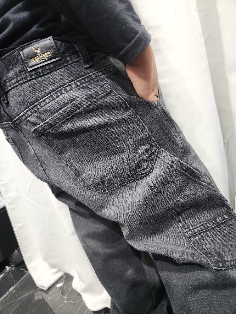 Jeans Bagi de Niño Desflecado - Imagen 6