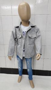 Camisaco Paño Liso Bebé Super Abrigado con Bolsillo