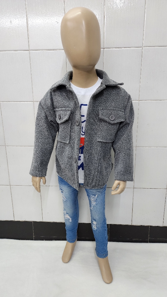 Camisaco Paño Liso Bebé Super Abrigado con Bolsillo - Imagen 4