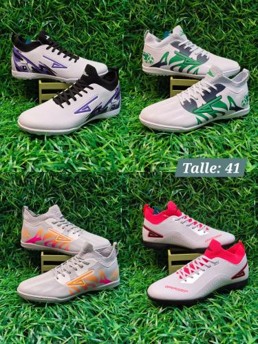 Botines  de Futbol 5 con Media - Miniatura 2