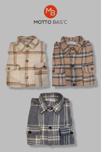 Camisaco Cuadros de Paño T Comun - Miniatura 3