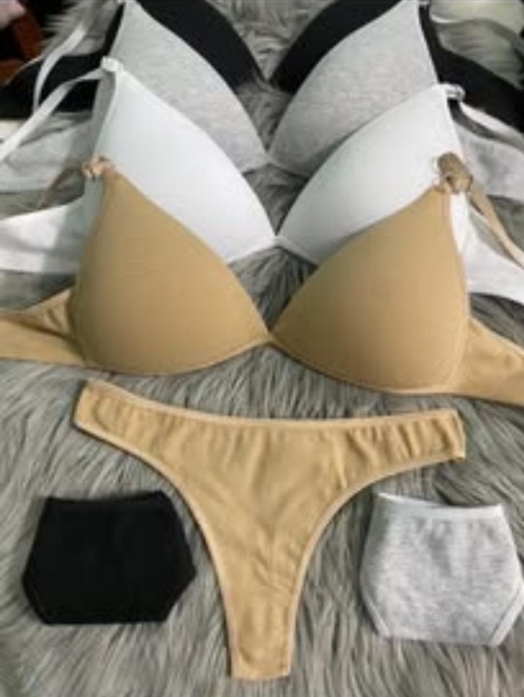 Conjunto de Algodón Triángulo - Imagen 1