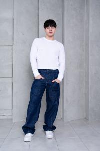 Art 935-2 - 36 al 46 - Baggy Az Denim + Bolsillo Recortes "trend" - Miniatura 6