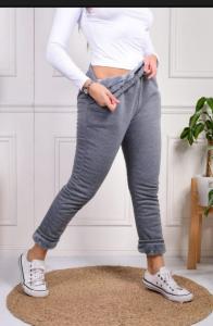 Jogging Frisa con Piel