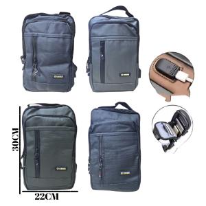 Morral Fashion 3 Cierres C/ Cable Usb (sb-1433a) - Miniatura 1
