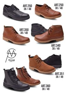 Zapatos Borcegos Cuero para Hombre (art 250) - Miniatura 2