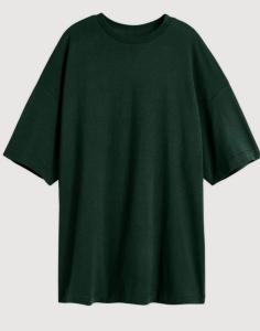 Remera Oversize Algodón Peinado