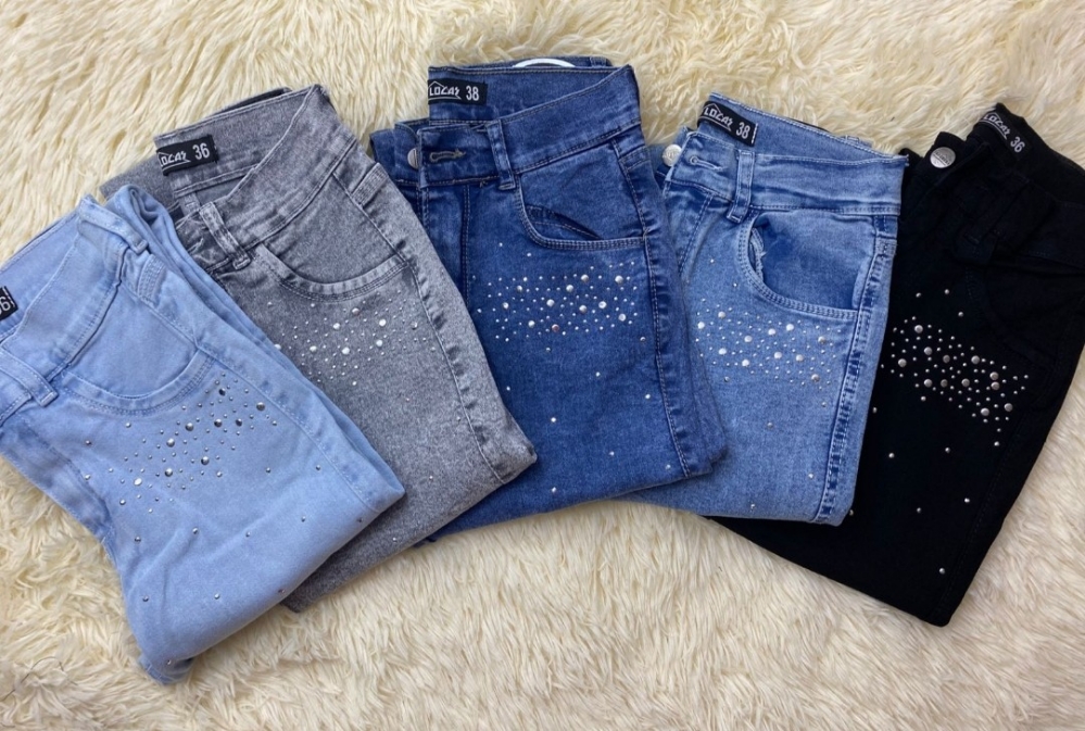 Jeans con Strass - Imagen 2